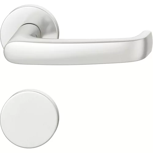 FSB tűzgátló állószárny garnitúra 79 1045 AGL DIN vak rozetta alu ezüst