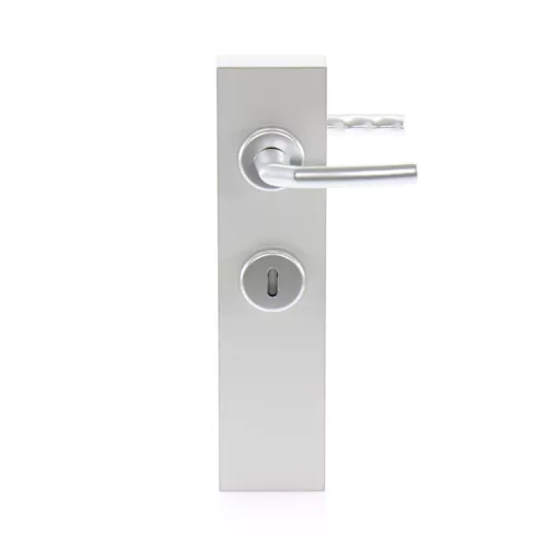 HOPPE BIRMINGHAM rozettás kilincsgarnitúra 37-42 mm F1 ezüst eloxált BB