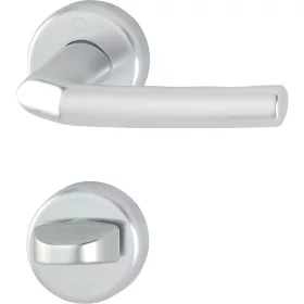   HOPPE BIRMINGHAM rozettás kilincsgarnitúra 37-42 mm ezüst eloxált WC