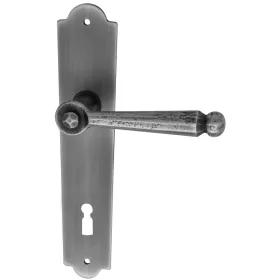   Schösswender hosszúpajzsos kilincsgarnitúra SIEGFRIED BB 90 fekete passzivált