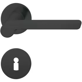   FSB kilincsgarnitúra 10 1021 lapos rozetta BB 38 - 42 fekete matt