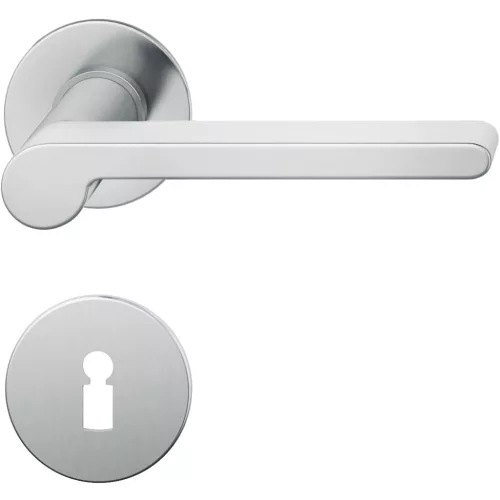 FSB kilincsgarnitúra 10 1021 lapos rozettás BB 38-42 nemesacél