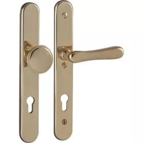   Marchesi biztonsági hosszúpajzsos váltógarnitúra ELEGANT/22 PZ 88 fényes réz