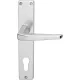 SCH-Line hosszúpajzsos Kilincsgarnitúra EUROPA PZ 88 -38 42 mm ezüst eloxált