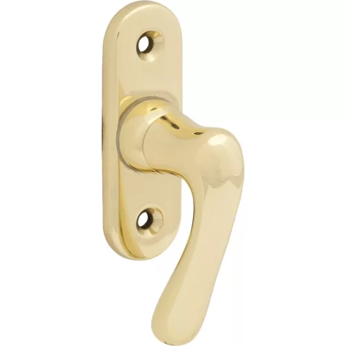 GRUNDMANN ablakkilincs WG ELEGANT 505 ívelt stift 7 x 35 mm fényes réz