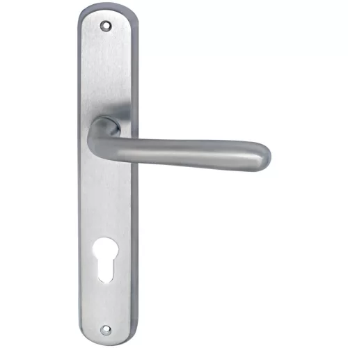 Marchesi tűzgátló kilincsgarnitúra SONIA pajzs PZ 88 32-45 sárgaréz matt króm