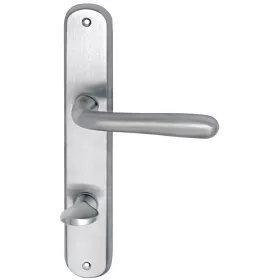   Marchesi tűzgátló kilincsgarnitúra SONIA pajzs WC90 32-45 sárgaréz matt króm