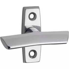   Nyitó fogantyú FAVORIT 1026 7 x 35 mm rozetta 25 x 65 mm fényes alumínium