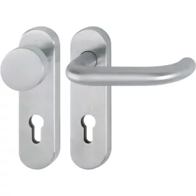   HOPPE PARIS Rövidpajzsos Kilincsgarnitúra PZ  nemesacél matt