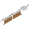 SOLIDO 100 szinkronvasalat fa szárnyszél. 1400 mm-ig