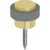 MARCHESI ajtóütköző átmérő 48 mm rozsdamentes acél PVD sárgaréz színű