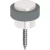 MARCHESI ajtóütköző 2095 átmérő 48 mm ezüst eloxált