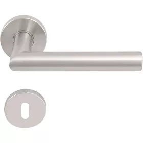   Solido rozettás kilincsgarnitúra NORWEGEN BB 38 - 45 nemesacél matt