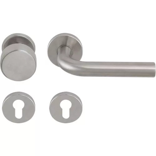 Solido rozettás tűzgátló gombos garnitúra DUBLIN PZ FH-EI30 nemesacél