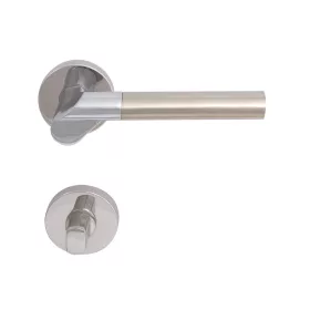   Solido rozettás kilincsgarnitúra SEVILLA WC króm/matt nikkel