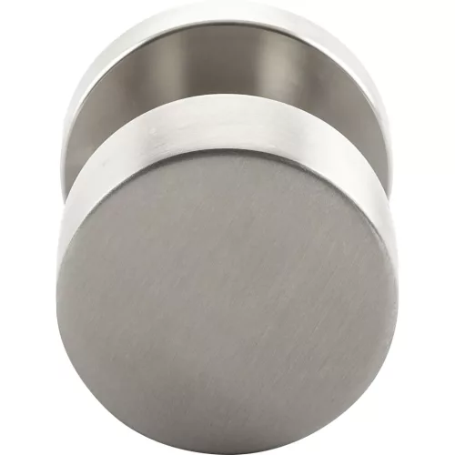 Marchesi ajtógomb lapos belső rozettás ellencsavarozás nemesacél matt