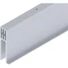 SOLIDO 100/HELM oldalpanel profilüveg L=6000 mm méretre gyártva ezüst eloxálva