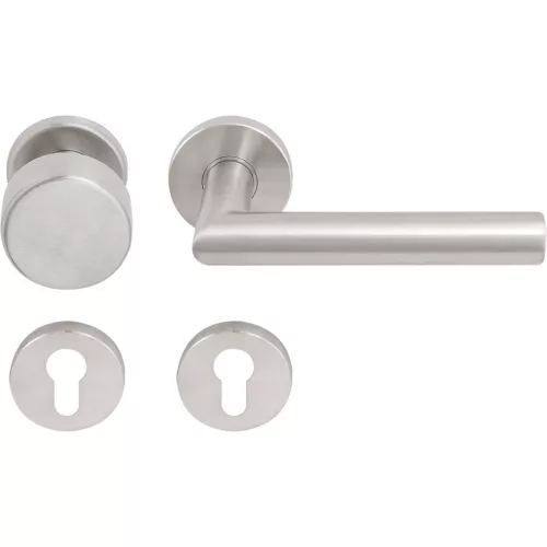 Solido rozettás váltógarnitúra NORWEGEN DIN PZ 38 - 45 nemesacél matt