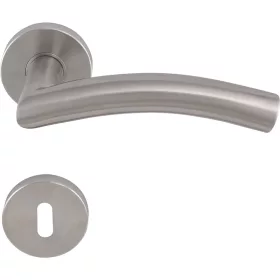   Solido rozettás kilincsgarnitúra OSLO DIN BB 38 - 45 nemesacél matt