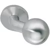 Marchesi ajtógomb hajlított ? 50 mm rozettás menetes M 12 nemesacél matt
