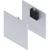 SOLIDO 100/HELM takarósapka szett fa/üveg távtartó profillal 2x15/1x9 mm ezüst