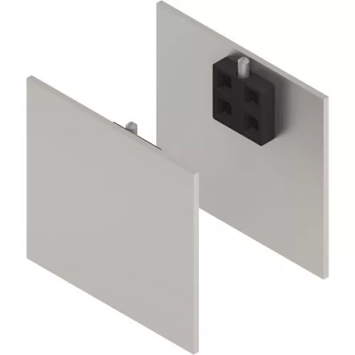 SOLIDO 100/HELM takarósapka fedlap fa/üveg távtartó profil 2x15/1x9 mm rozsdam.