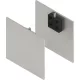 SOLIDO 100/HELM takarósapka fedlap fa/üveg távtartó profil 2x15/1x9 mm rozsdam.