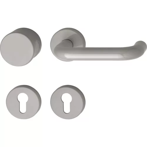 Hewi rozettás gombos garnitúra 111.20 R/122.23 PZ sziklaszürke