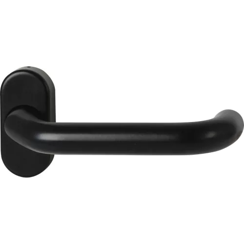 FSB tűzgátló keretes ajtó kilincs 97 625 fenntartó rugó ovál rozetta alu mélyfekete