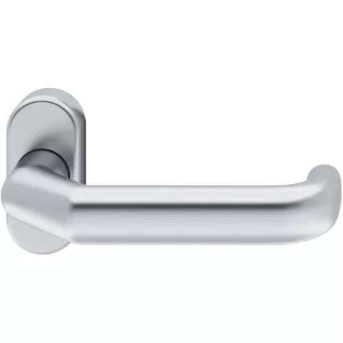 FSB tűzgátló kilincs 6 662 tartórugó B rozetta ovális nemesacél