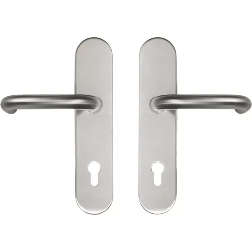 Marchesi hosszúpajzsos Biztonsági kilincsgarnitúra HARMONIE pajzs PZ 88 cilinder védő nélkül nemesac