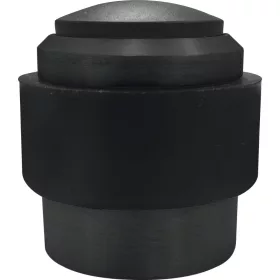   MARCHESI falra/ajtóra szerelhető ajtóütköző fekete gumi átmérő 35 mm fekete
