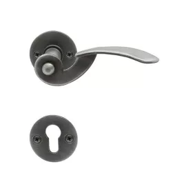   Schösswender rozettás kilincsgarnitúra ELITE PZ fekete horganyzott