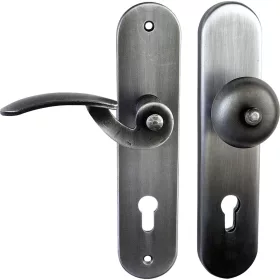   Schösswender hosszúpajzsos biztonsági váltógarniúra TOSKANA PZ 92 bal oldali horg. fekete passzivált