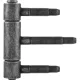 Befúrópánt 3-részes  20mm magasság 92mm acél fekete