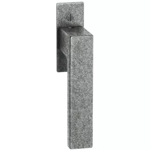 HALCÖ ablakkilincs LECH - látható csavarozás vas horganyzott fekete