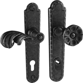   Halcö biztonsági váltógarnitúra TUX PZ 92balhorganyzott fekete passzivált