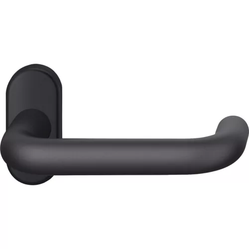 FSB tűzgátló keretajtó kilincs 9 1070 állószárny alumínium fekete matt