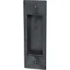 Kagylófogantyú 40x110mm egyenes feketeacél