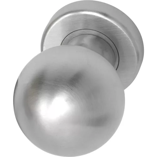 Marchesi gömbölyű ajtógomb FH ? 50 mm rozettás fix polírozott krm.