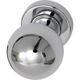   Marchesi gömbölyű ajtógomb FH ? 50 mm rozettás fix polírozott sárgaréz