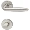 Marchesi rozettás kilincsgarnitúra VERONESE WC 38-45 nemesacél matt