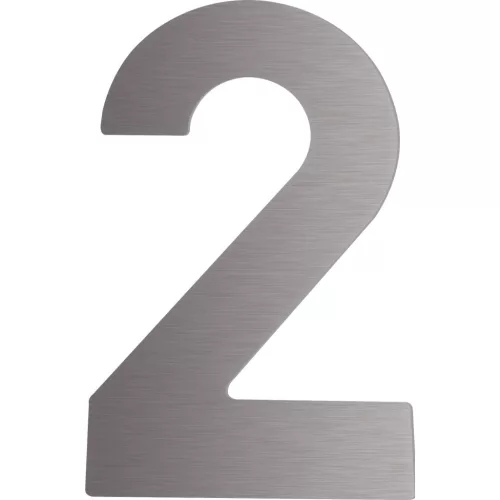 számjegy 2 inox 120mm