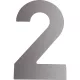 számjegy 2 inox 120mm