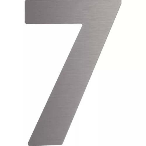 számjegy 7 inox 120mm
