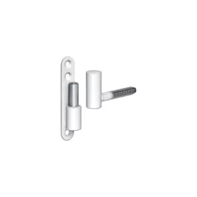   SECOTEC univerzális pánt ablakhoz és ajtóhoz K 3172WF tengely 15mm fehér SB-2