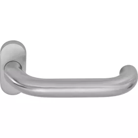   Ogro félkilincs PREMIUM 8350 V/6620 rozettás nemesacél matt