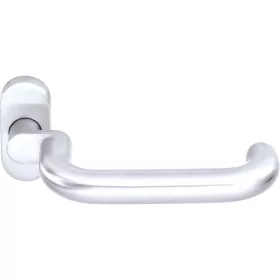   Ogro félkilincs PREMIUM 8100 A/6620 rozettás alu ezüst eloxált