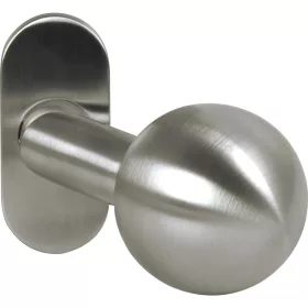   Ogro gombos félkilincs PREMIUM 8350 V/6621 rozettás nemesacél matt