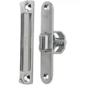   Görgős csappantyúzár kerek előlappal 20 x 110 mm horganyzott acél